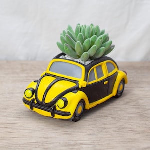 Taxi Inspired VW Bug Planter - Etsy