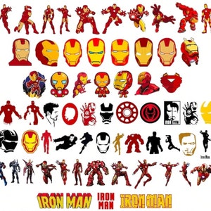 6000 Mega Bundle LAYERED Files, Avangers, IronMan, Thor, Deadpool, Captain America, Spider Man, Superhero PNG SVG Files Cricut Silhouette zdjęcie 3