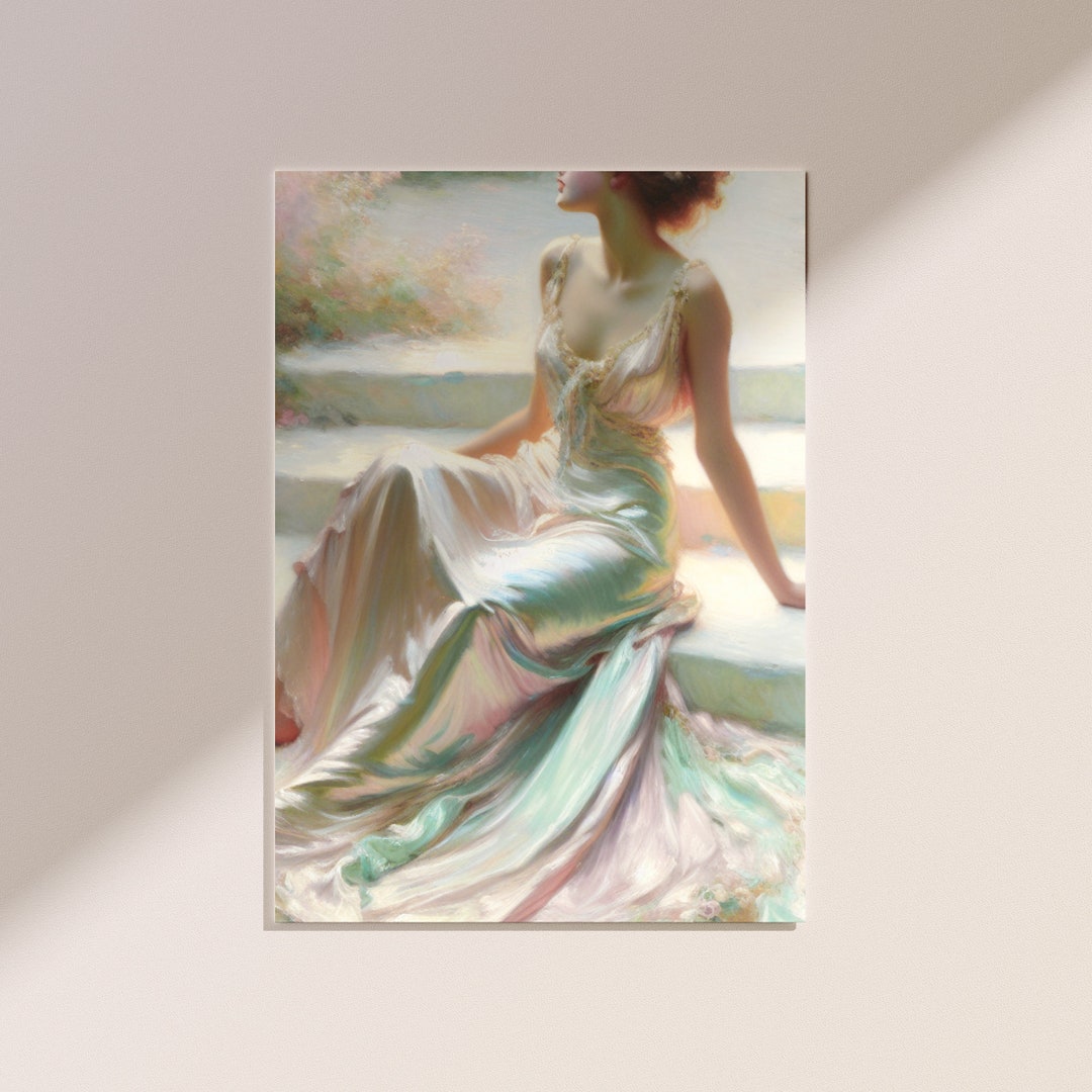 Soft Aesthetic Romanticism Art Pastel Neoclassical Art Feminine soft-aesthetic-romanticism-art-pastel-neoclassical-art-feminine