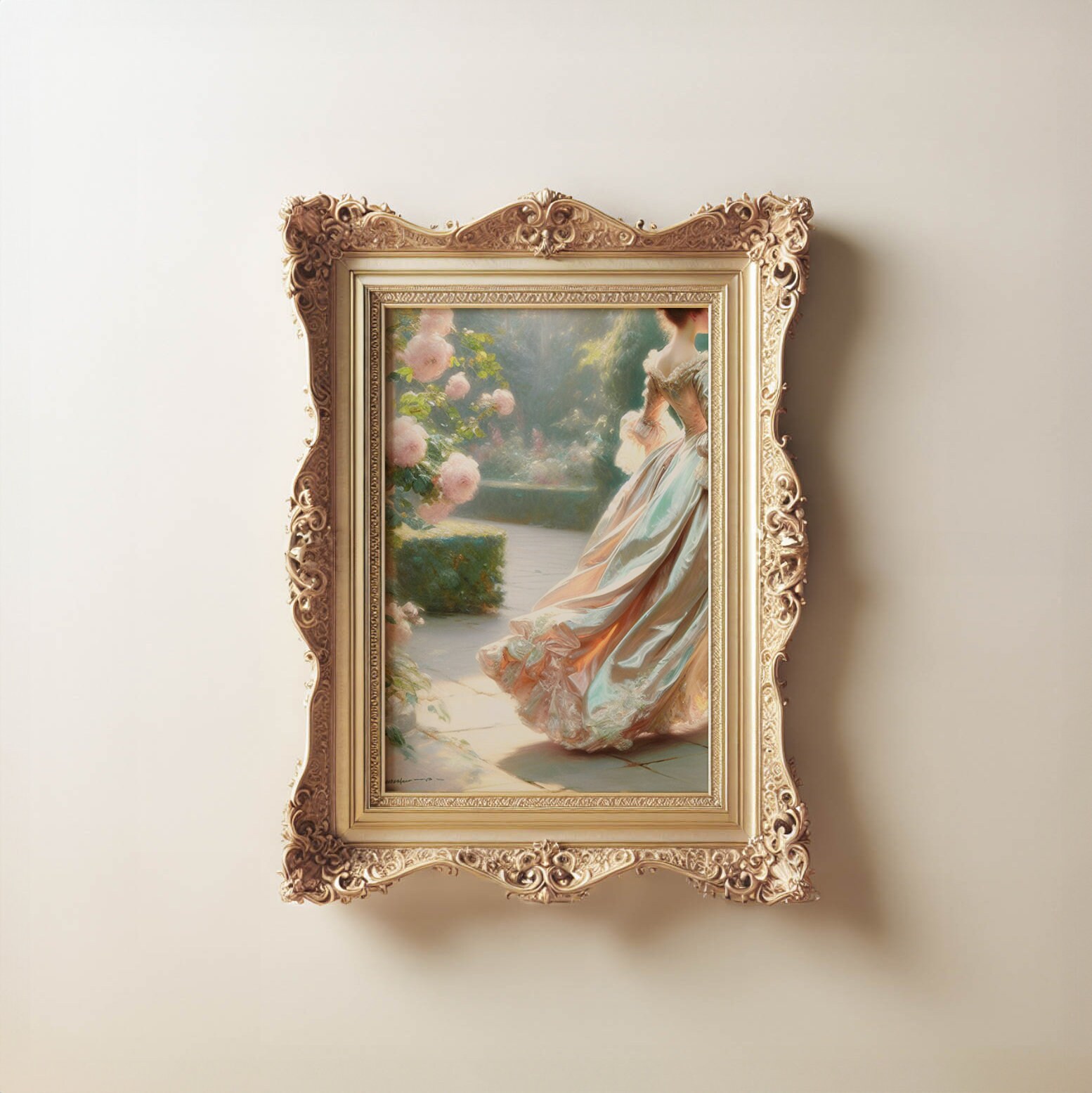 Dreamy Romantic Academia Regency Artwork, Royalcore Coquette Princess ...