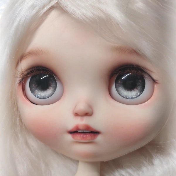 Original Magnetic Glass Eyechips for Blythe Dolls - Thin, High-Transparency, Realistic Eyes,3D Handmade Blythe,Blythe Glass Eye,Blythe Eyes