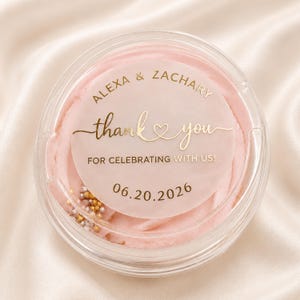 Wedding Favors for Guest Wedding Gift Sticker Gold Custom Favor Stickers Wedding Personalized Hotel Welcome Bags Wedding Thank You Sticker