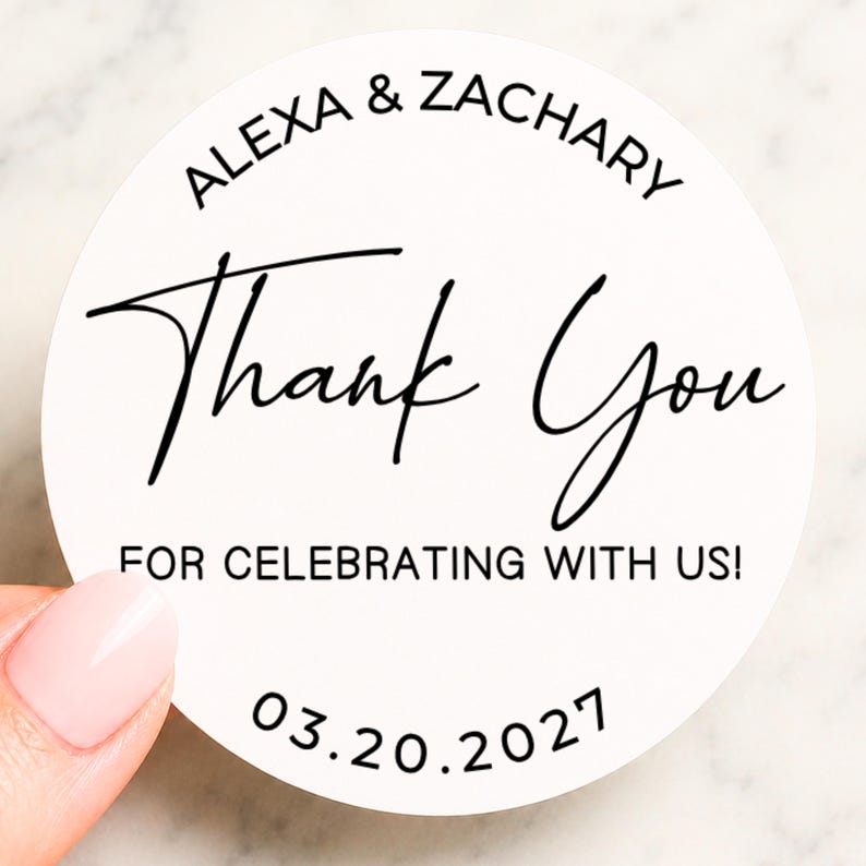 Wedding Stickers Custom Favors Wedding Favor for Guest Gifts for Wedding Guest Welcome Bag Personalized Wedding Favor Thank You Gift Bulk image 15