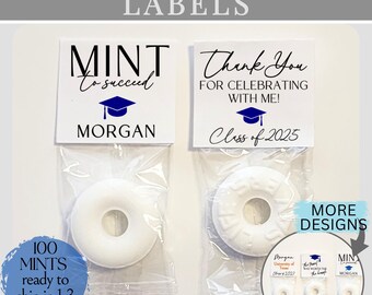 Bulk Party Favors Custom Graduation Favor Mint Personalized Party Favors Bulk Party Favors Custom Mint Favors Personalized Party Decorations