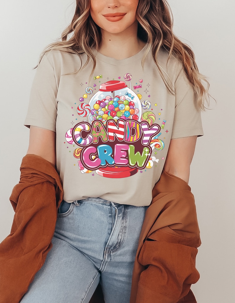 Candy Crew Shirt, Halloween Shirt, Cute Candy Tee, Halloween Party