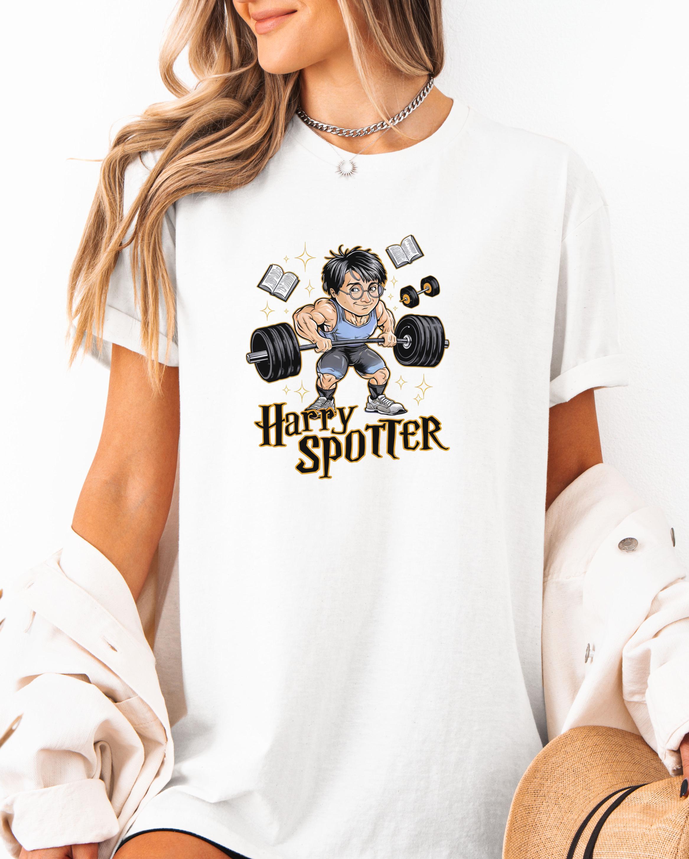 Funny Gym Shirt Harry Spotter Shirt Funny Pump Cover Gift For Fitness Lover Christmas Gift Wizard Lover Gift Unisex