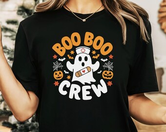 Boo Boo Crew Halloween Nurse Shirt: Spooky Season Gift