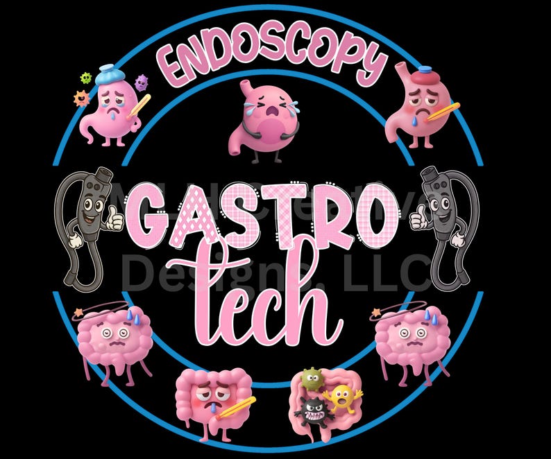 Funny Gastro Crew PNG • Gastro Tech • GI Nurse Dtf • Sublimation Design ...