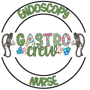 Endoscopy Nurse or Tech PNG • Gastro Crew Sublimation Design • GI Nurse Tech Graphic • Funny Endoscopy Digital Download