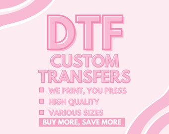 Custom DTF Transfers - Shirt Transfers - Ready for Print - Heat Transfers - Full Color DTF Gang Sheet - Direct to Film Transfers