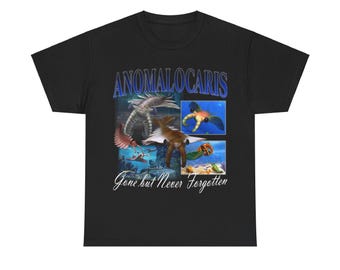 Camiseta pesada de algodão Anomalocaris