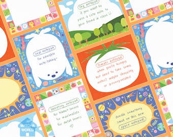 AMATCHAWORLD Notepads
