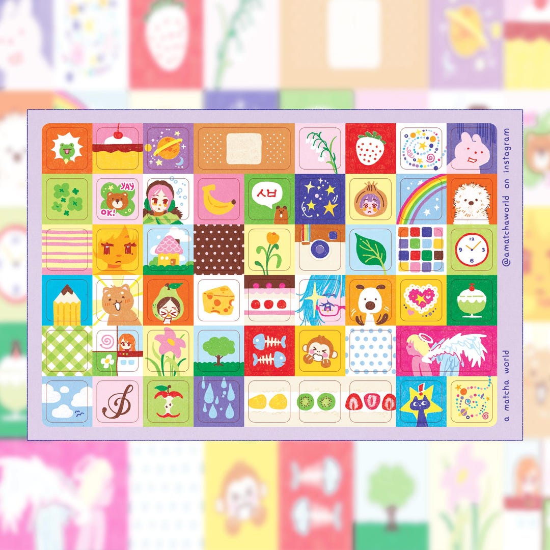 Keycaps Sticker Sheets - Etsy