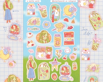 Love Life Sticker Sheet