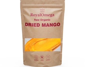 Raw Organic Dried Mango (227 grams)