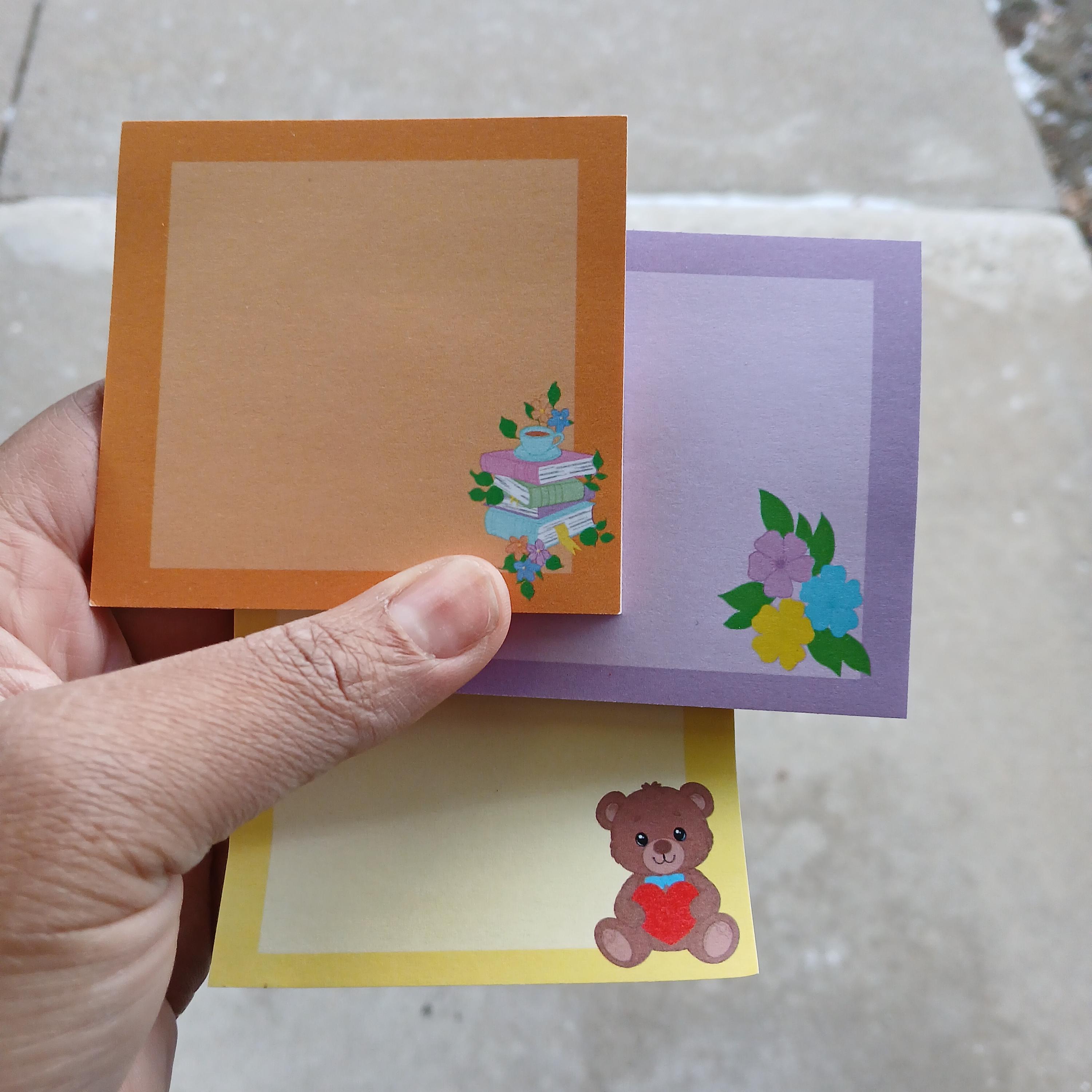 Sticky Notes (book Design) - Etsy