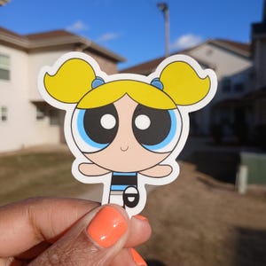 Powerpuff Girl Sticker-Bubbles.