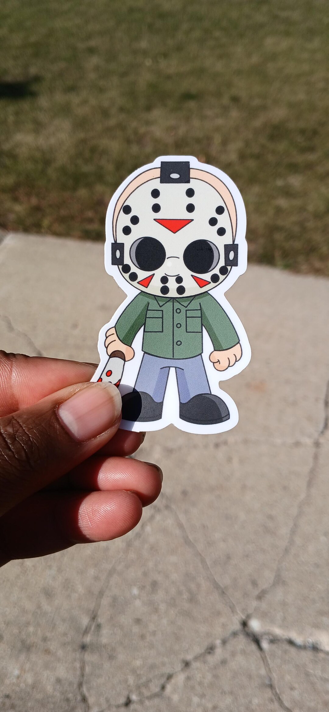 Jason Voorhees (friday the 13th) Sticker - Etsy