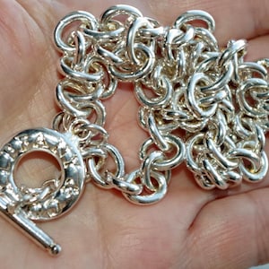 Vintage Tiffanys Chain Link Necklace - Etsy
