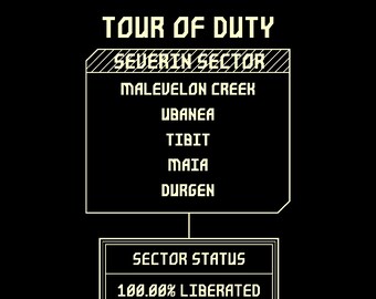 Tour Of Duty Sector Liberado PNG digital únicamente