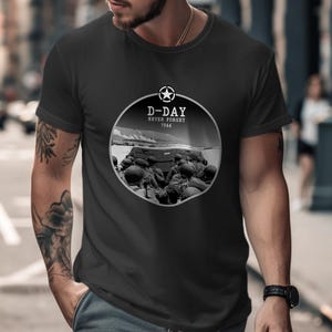 WW2 D-Day Landing, History Gifts For Him Gifts, WW2 D-Day Gifts, World War 2 Gifts,  Unisex t-shirt