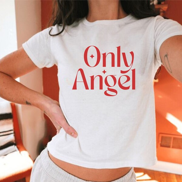 Only Angel Baby Tee (harry styles inspired tee)