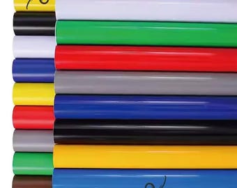 Vinilo Oracal 651 de 12" x 24" (para manualidades/corte), rollo de 10 unidades de Mss Crafty