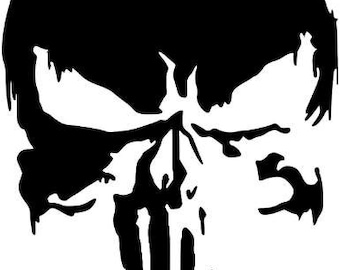 Jeep Weathered Star Punisher Skull Jeep Window Decal Sticker | Custom Made In The USA | Fast Shipping - Foto 6