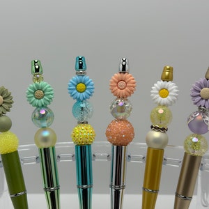 Hand Beaded Pens - Flower Collection 3