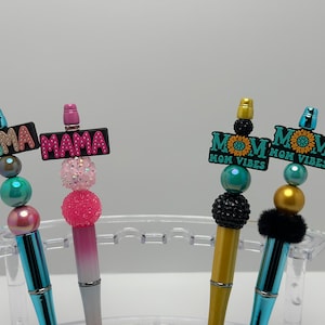Hand Beaded Pens - Mama2