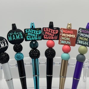 Hand Beaded Pens - Mama1