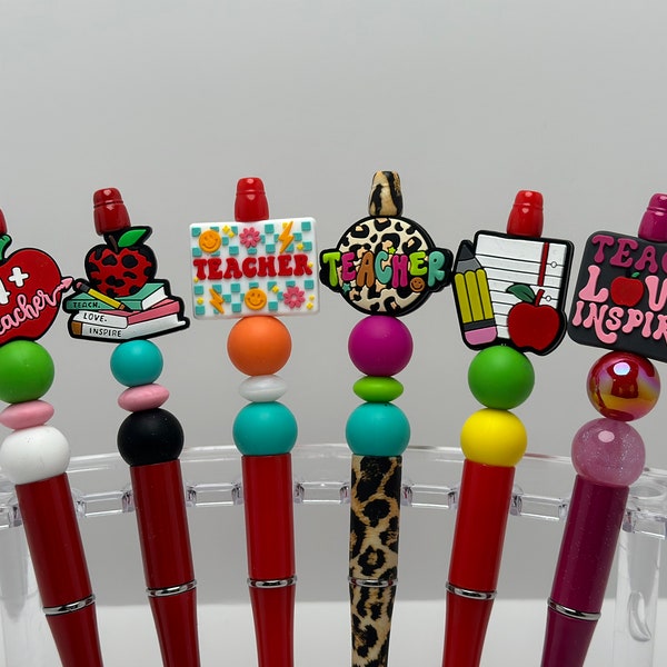 Hand Beaded Pens - Teacher 1