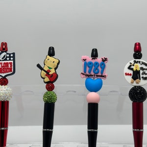 Hand Beaded Pens - Swizzle3