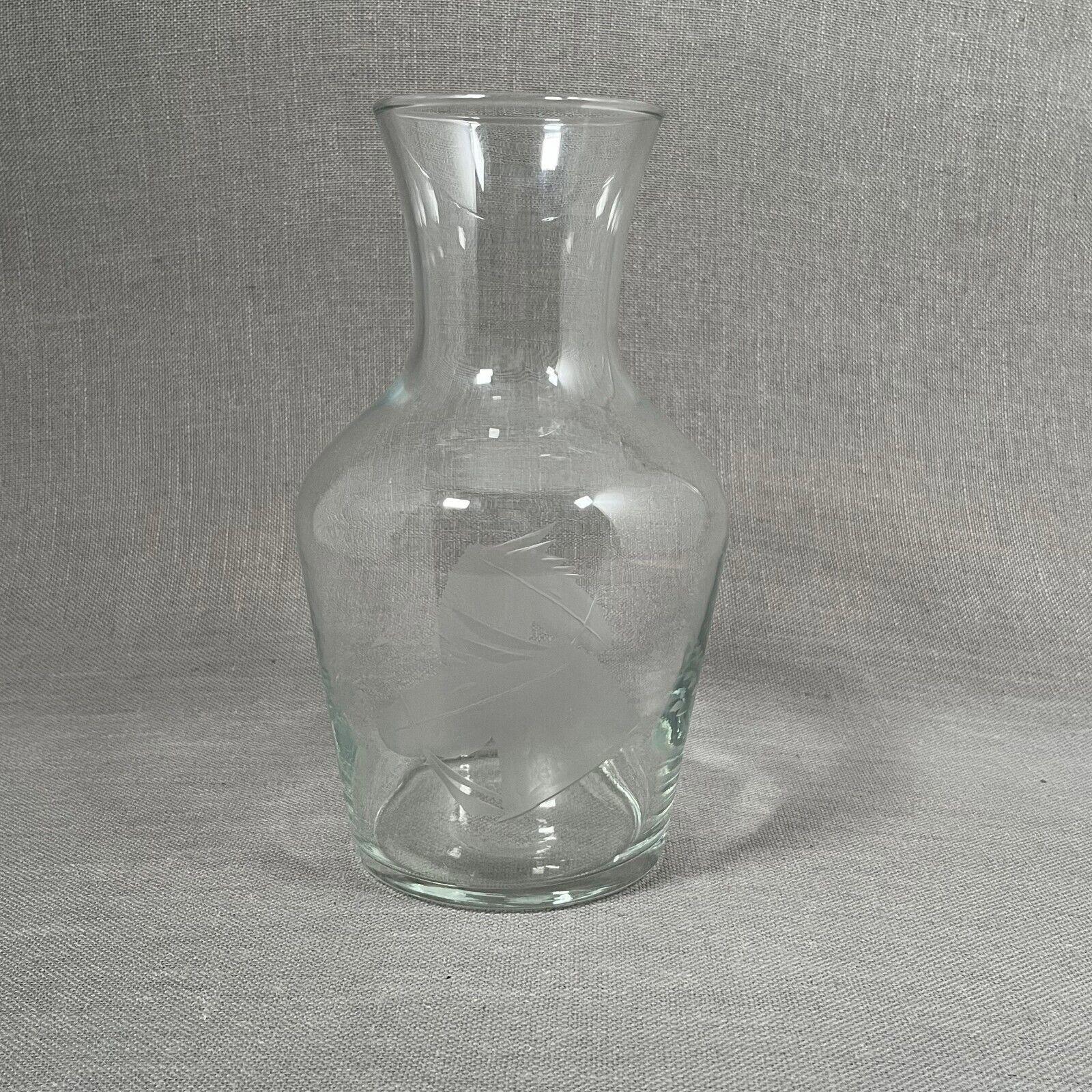 Pichet / carafe en verre vintage – Cheval Blanc – Vannes-le