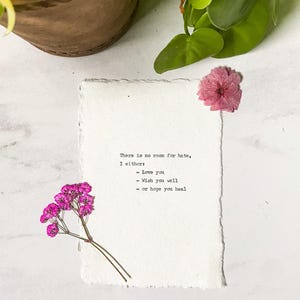 CUSTOM Zitat Print - Poesie oder literarische Wandkunst - handgemachte Nachricht oder Gedicht