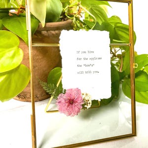 Regalo del Día de la Madre de parte de su hija / Mensaje significativo para una mamá primeriza, regalo personalizado escrito a mano