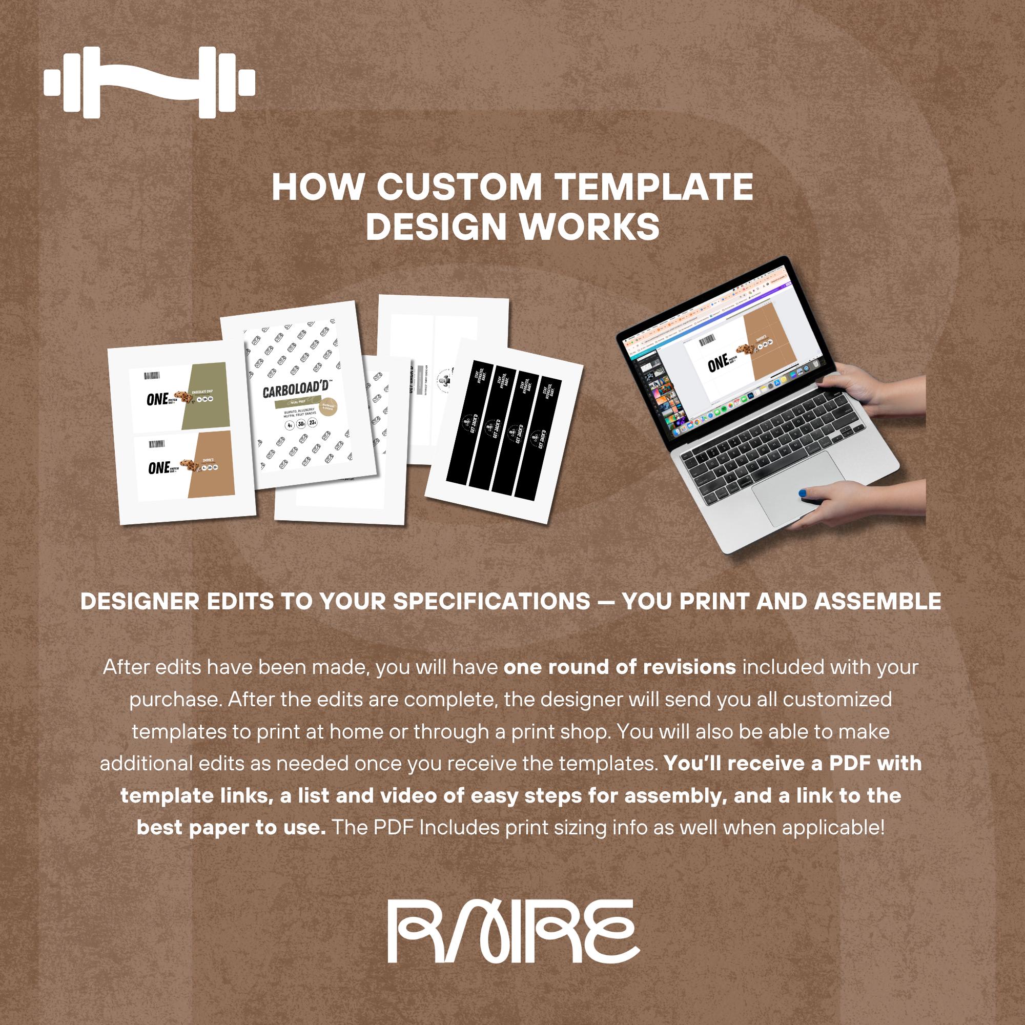 Custom Event Template Design Add-on - Professional Design and ...