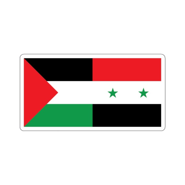 Solidarity Sticker: Palestine & Syria