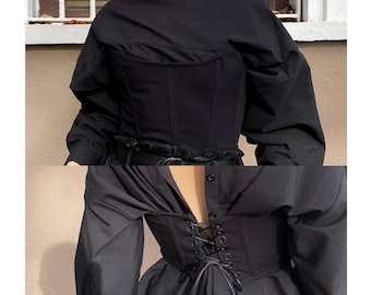 Classic Corset Sewing Pattern, Easy Steps (PDF Download)