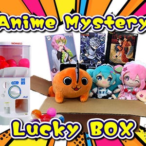 Anime Mystery Lucky Box Gshapon Anime Box