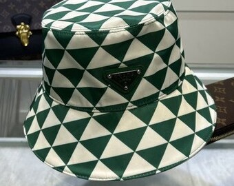 New bucket hat. Elegant bucket hat