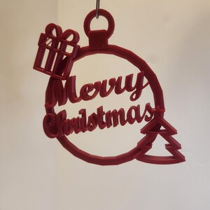 Christmas Tree Ornament Decoration Merry Christmas