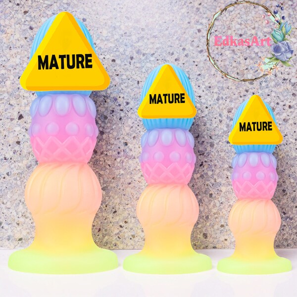 Colours - Stacked - Dildo