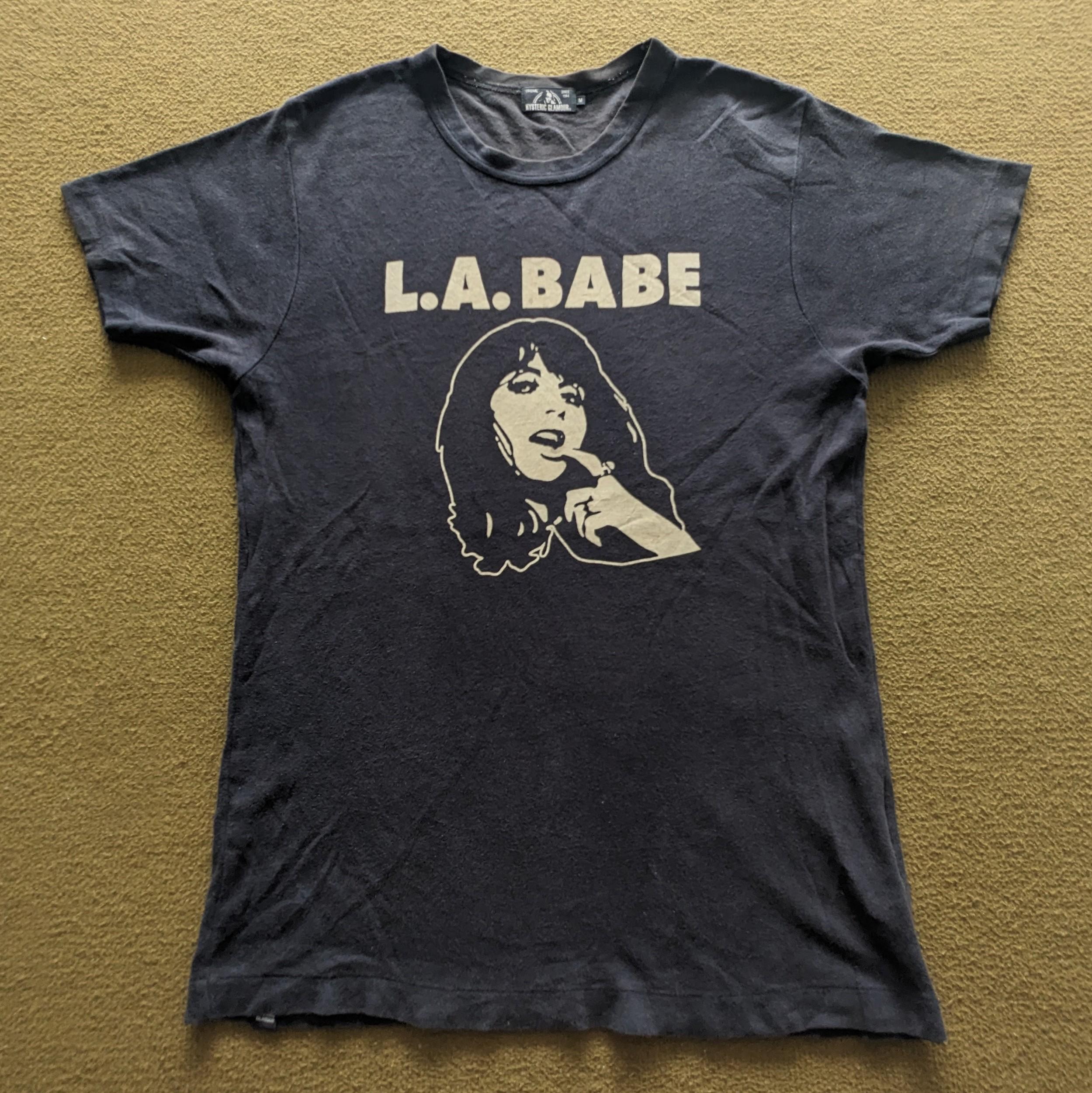 HYSTERIC GLAMOUR Tシャツ L.A. BABE Vintage 90's Hysteric Glamour L.A BAPE Japanese Brand T-shirt - Etsy