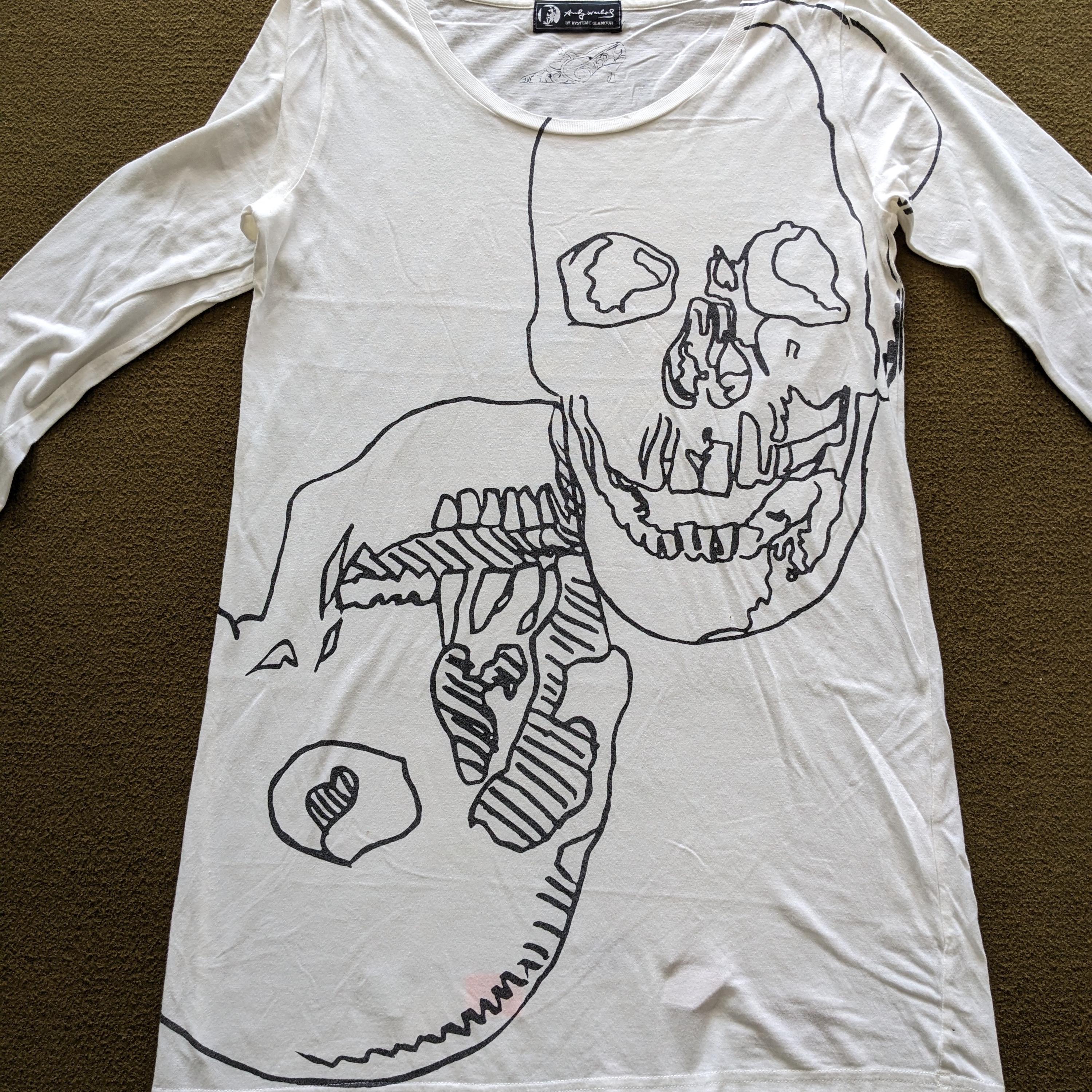 Vintage Andy Warhol by Hysteric Glamour Japanese Brand T-shirt - Etsy