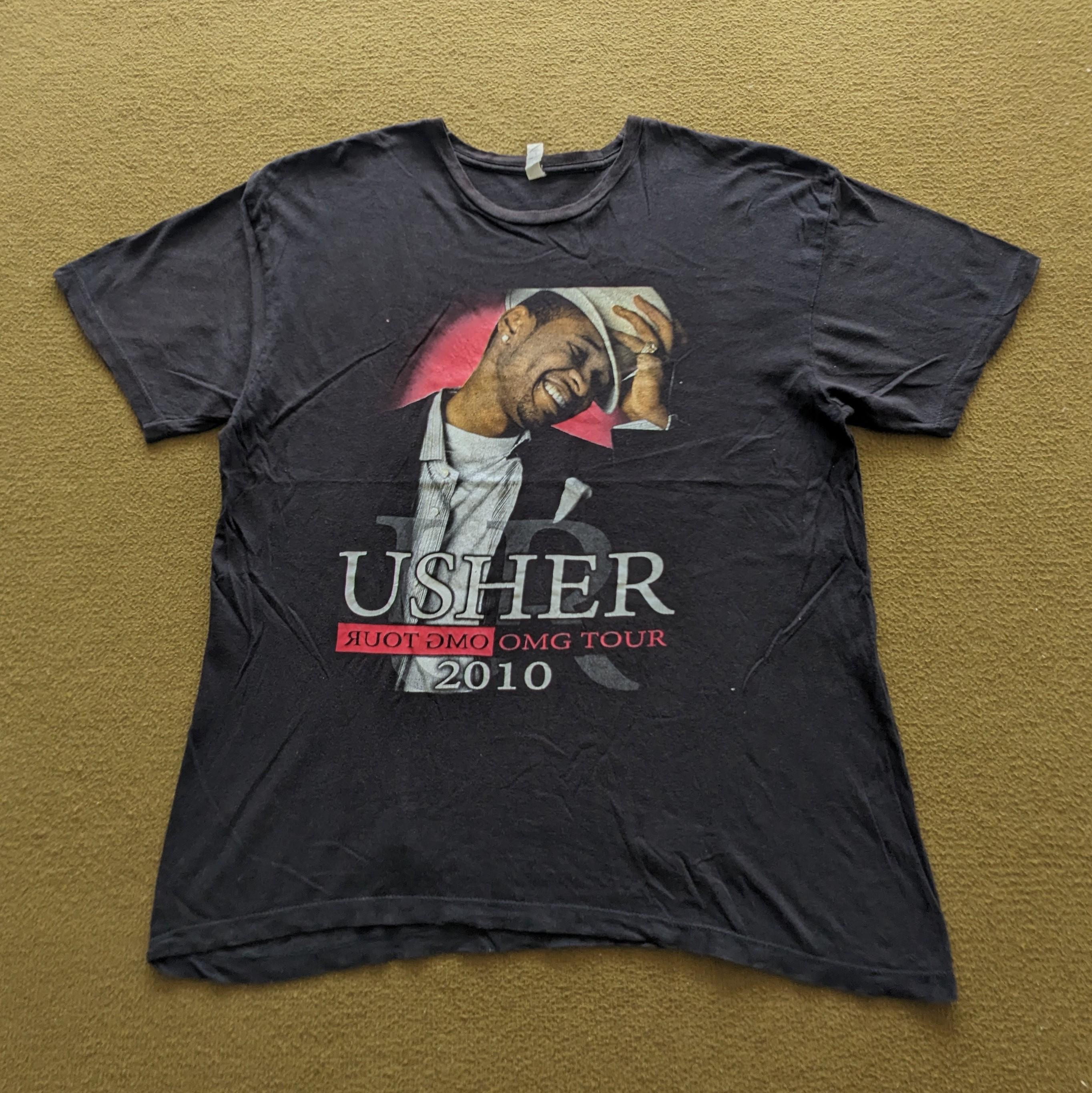 Vintage USHER OMG 2010 X Trey Songz Band Tour T-shirt - Etsy
