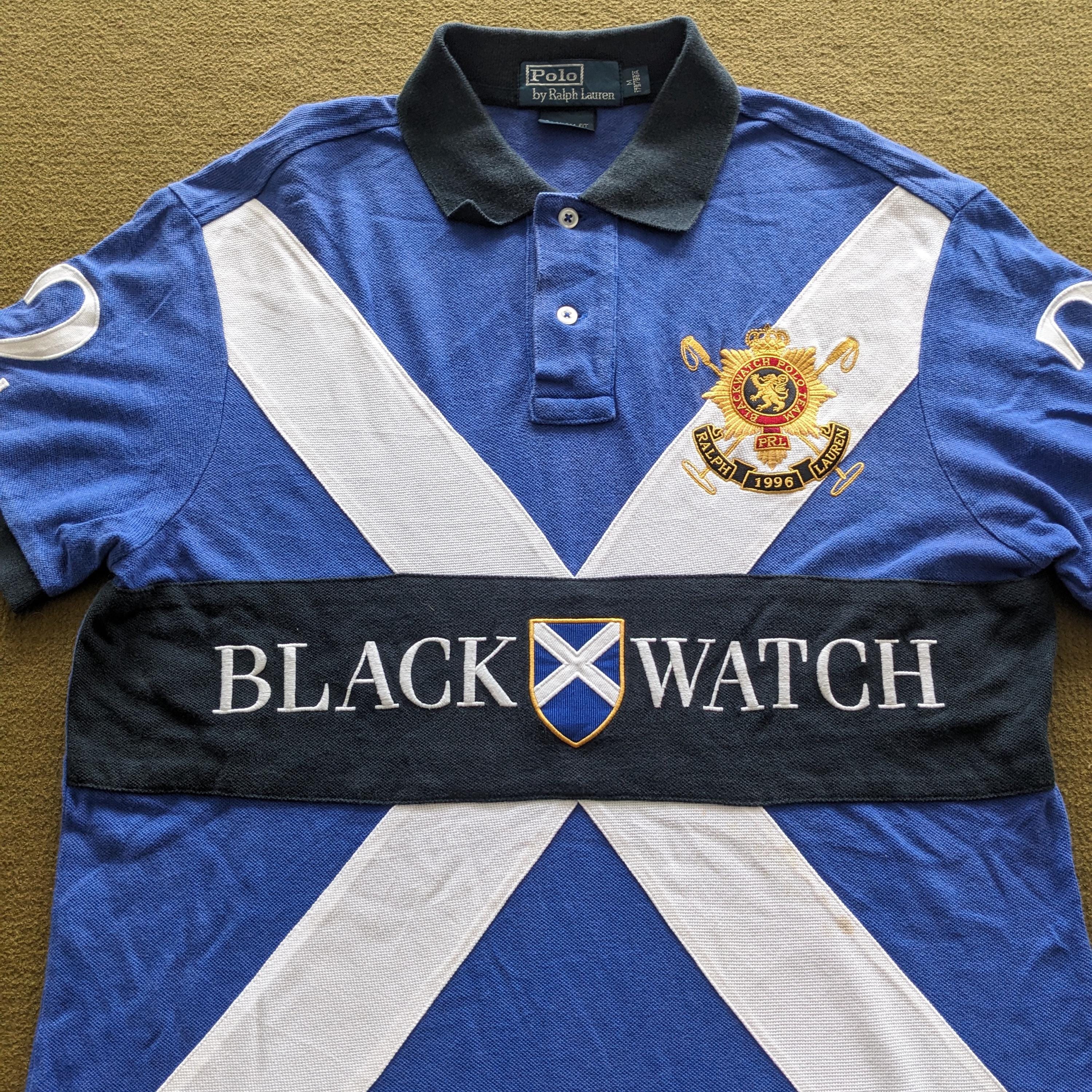 Vintage POLO Ralph Lauren X Black Watch Polo Shirts - Etsy