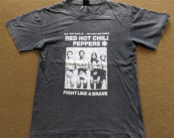 Camiseta vintage de la banda de rock estadounidense Red Hot Chilli Peppers