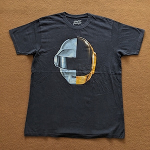 Vintage Daft Punk Electronic Duo Music Band T-shirt