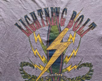 Vintage 90's LIGHTING BOLT SURFBOARDS Surfing Style T-shirt - Etsy